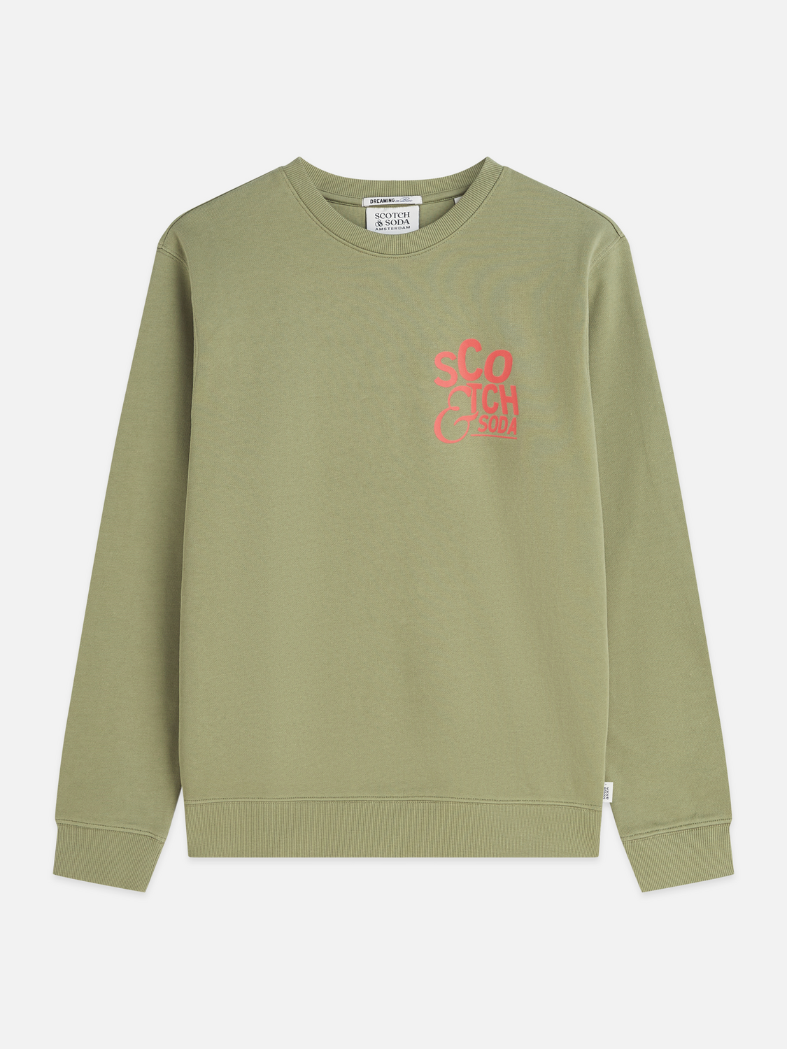 Left Chest Artwork Regular-Fit Sweatshirt