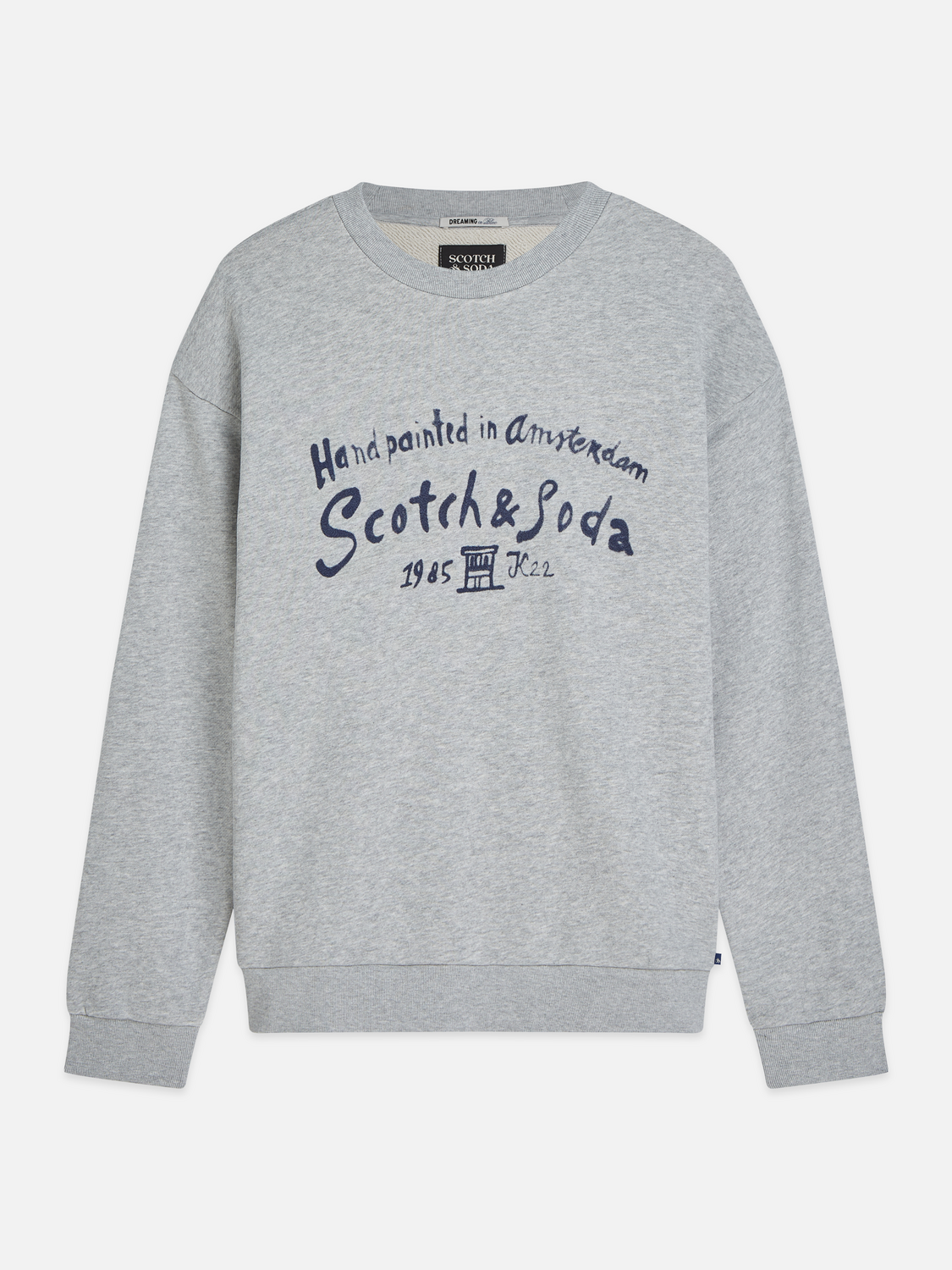 Front Chest Artwork Relaxed-Fit Sweatshirt