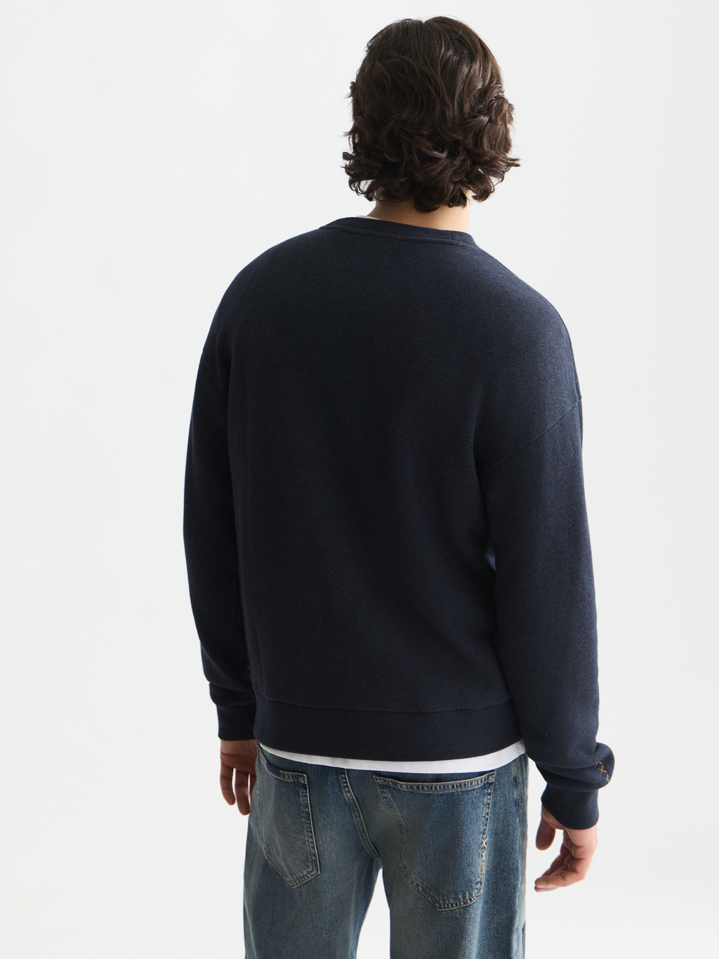 Front Chest Artwork Relaxed-Fit Sweatshirt