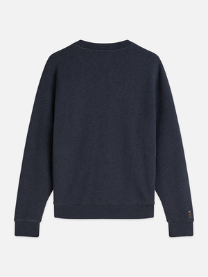 Sweat-shirt à coupe décontractée et motif sur le devant
