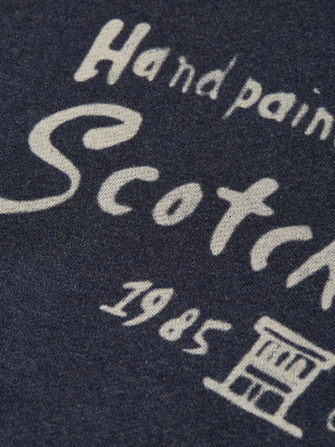 Front Chest Artwork Relaxed-Fit Sweatshirt