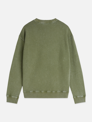 Washed Relaxed-Fit Sweatshirt