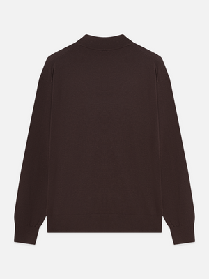 Essentials Pullover mit Stehkragen und überschnittenen Schultern