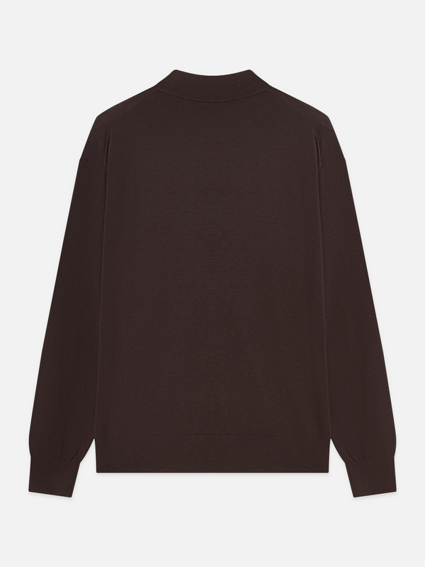 Essentials Pullover mit Stehkragen und überschnittenen Schultern