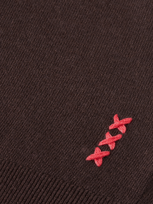 Essentials Pullover mit Stehkragen und überschnittenen Schultern