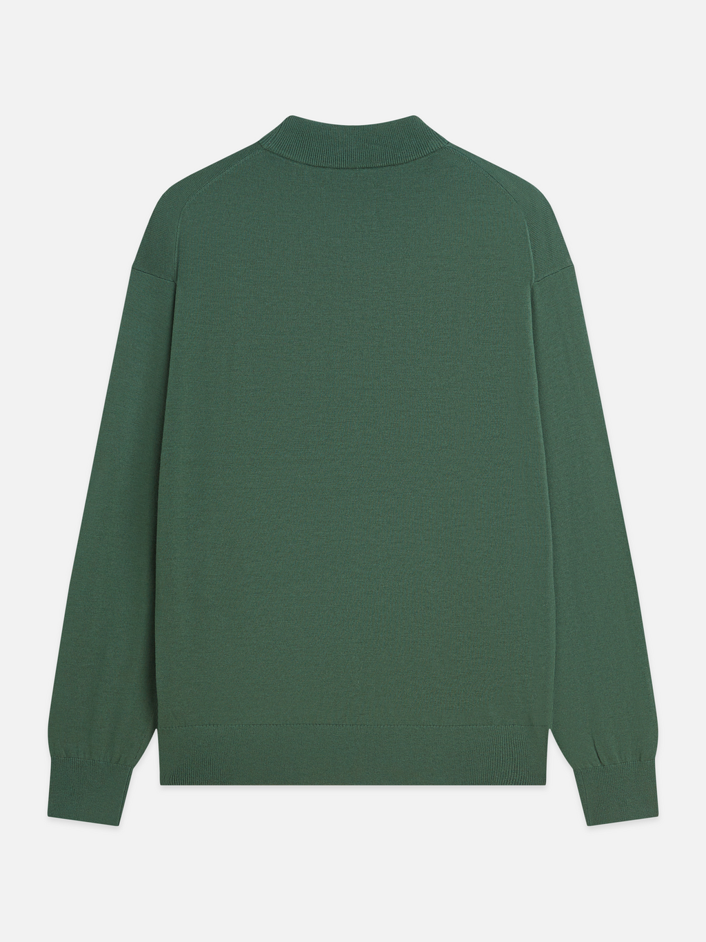 Seasonal Essentials Mock Neck Wool-Blend Pullover