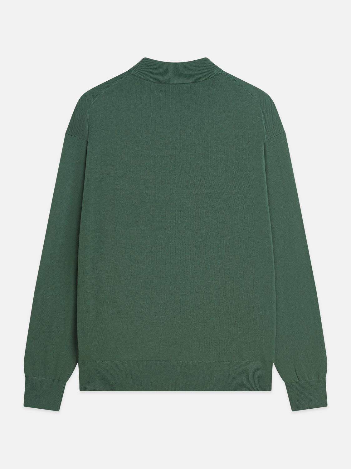 Seasonal Essentials Mock Neck Wool-Blend Pullover