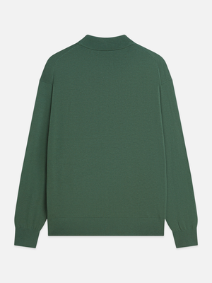 Seasonal Essentials Mock Neck Wool-Blend Pullover