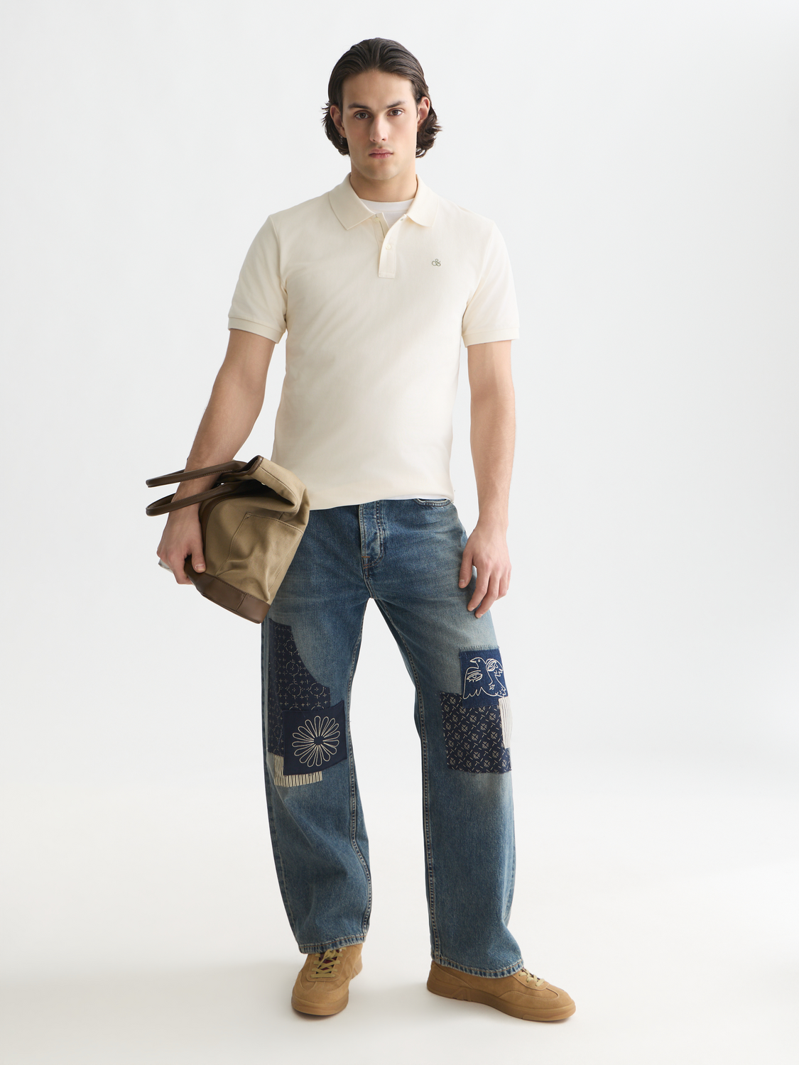 Seasonal Core Pique Chest Logo Regular-Fit Polo