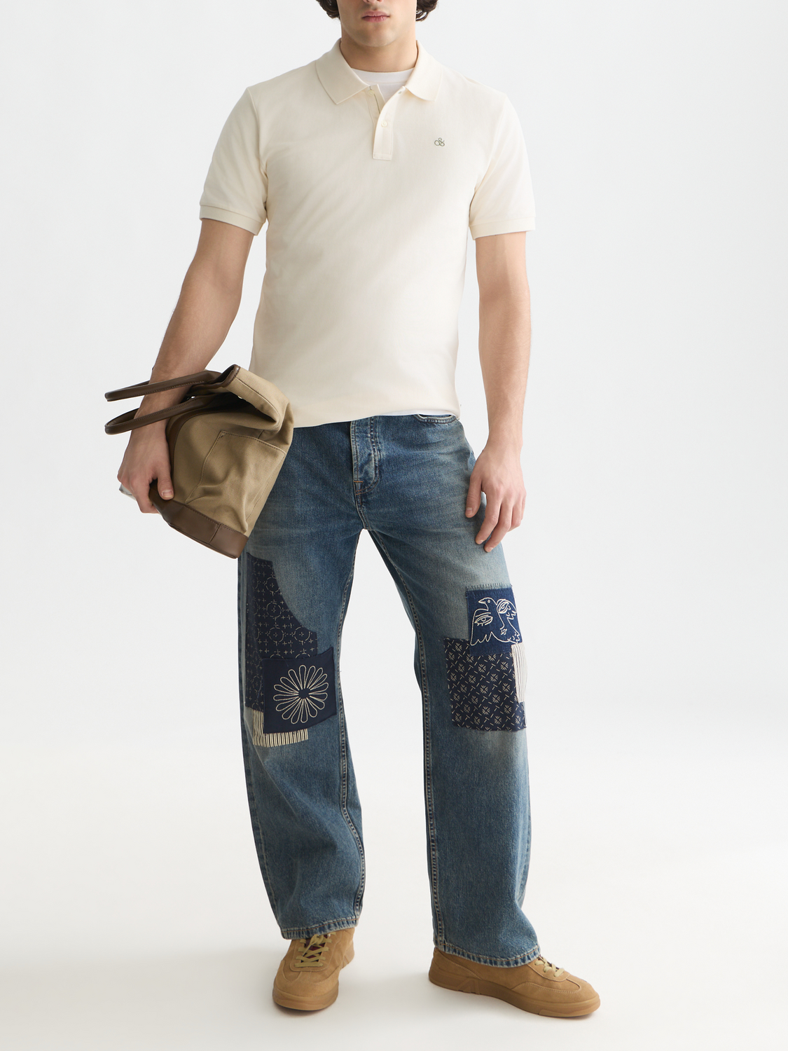 Seasonal Core Pique Chest Logo Regular-Fit Polo