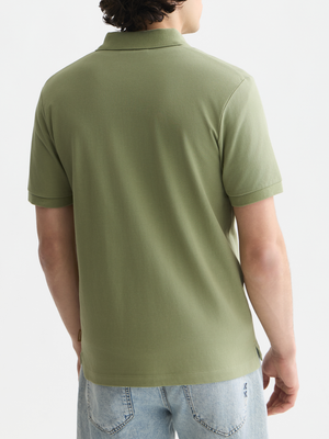 Seasonal Essentials —  Pique Chest Logo Regular-Fit Polo