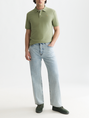 Seasonal Essentials —  Pique Chest Logo Regular-Fit Polo