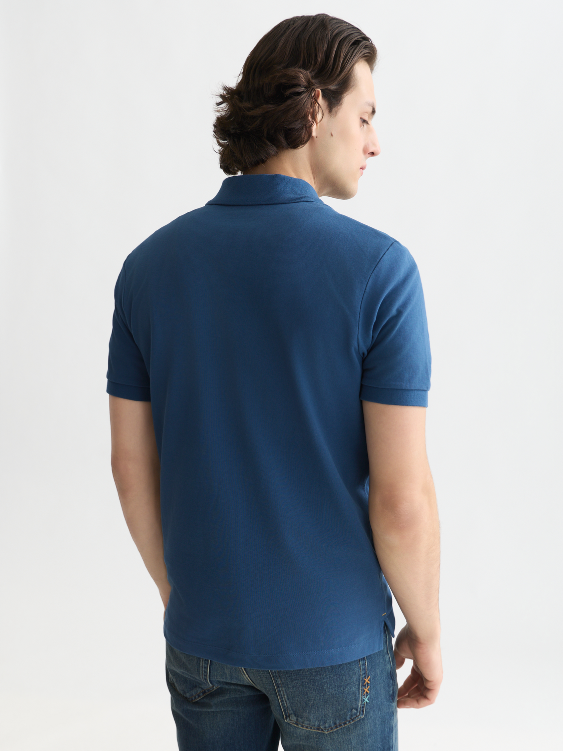 Seasonal Essentials —  Pique Chest Logo Regular-Fit Polo