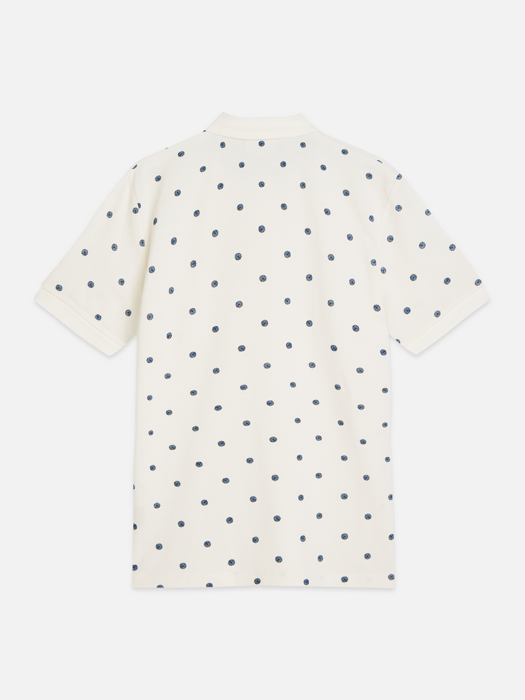 Micro-Printed Regular-Fit Polo