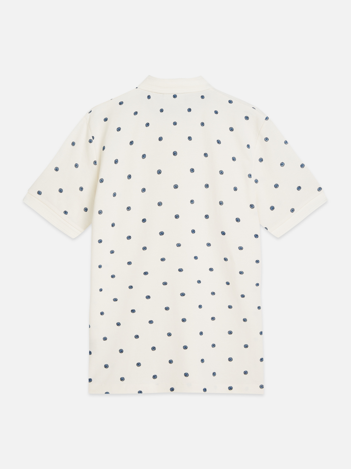Micro-Printed Regular-Fit Polo