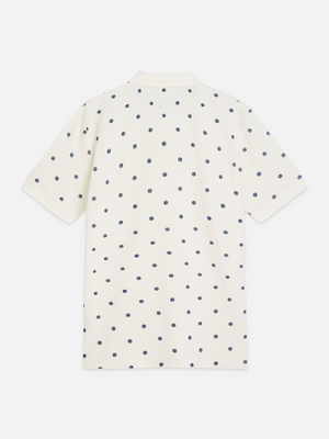 Micro-Printed Regular-Fit Polo