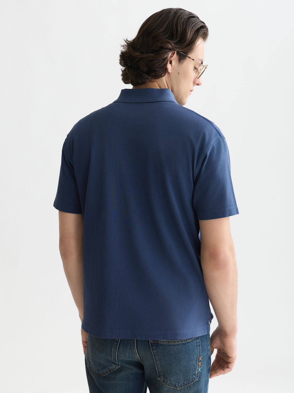 Pique Garment Dyed Relaxed-Fit Polo