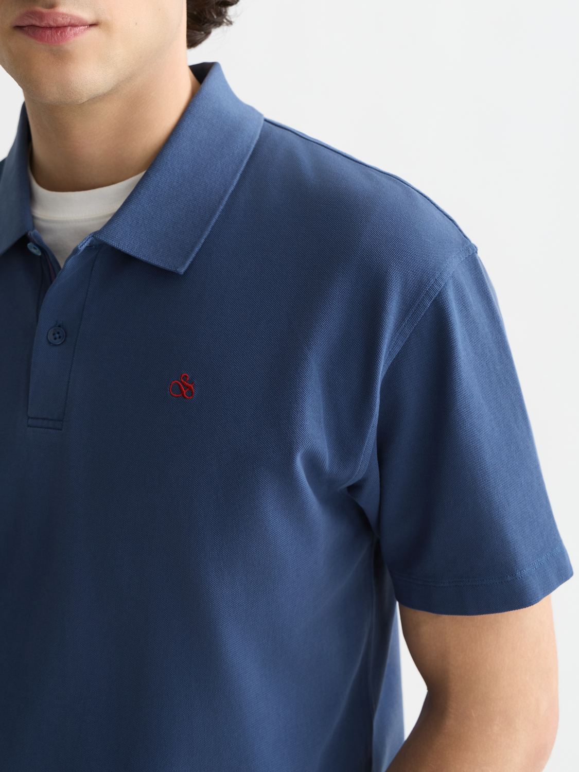 Pique Garment Dyed Relaxed-Fit Polo