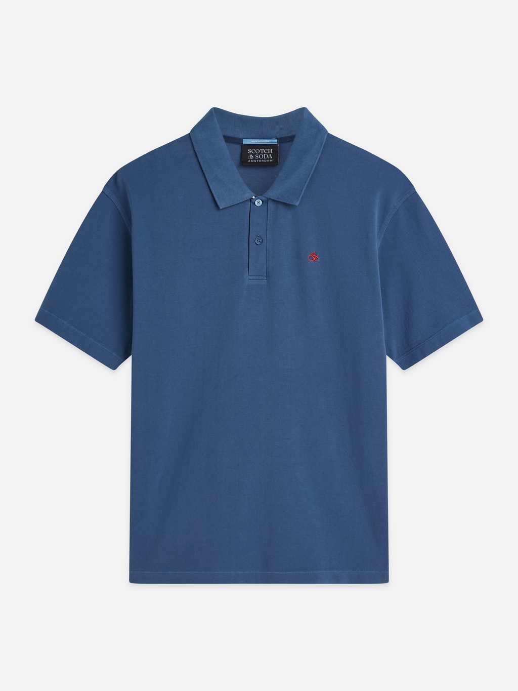 Pique Garment Dyed Relaxed-Fit Polo