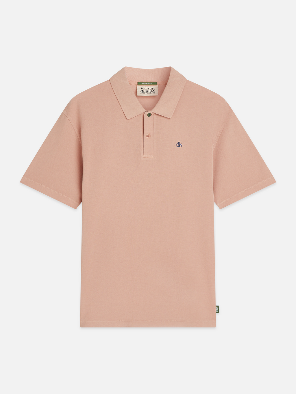 Pique Garment Dyed Relaxed-Fit Polo