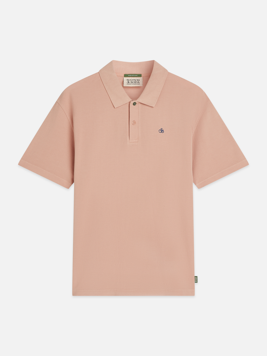 Pique Garment Dyed Relaxed-Fit Polo