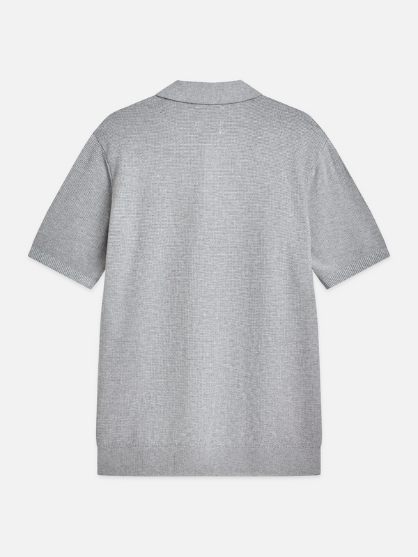 Seasonal Essentials —  Structured Knitted Regular-Fit Polo