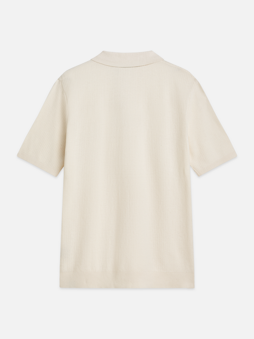 Essentials Structured Knitted Regular-Fit Polo