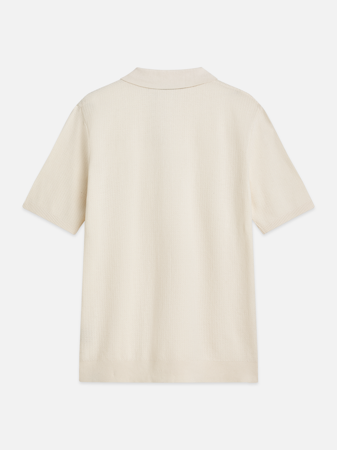 Essentials Structured Knitted Regular-Fit Polo