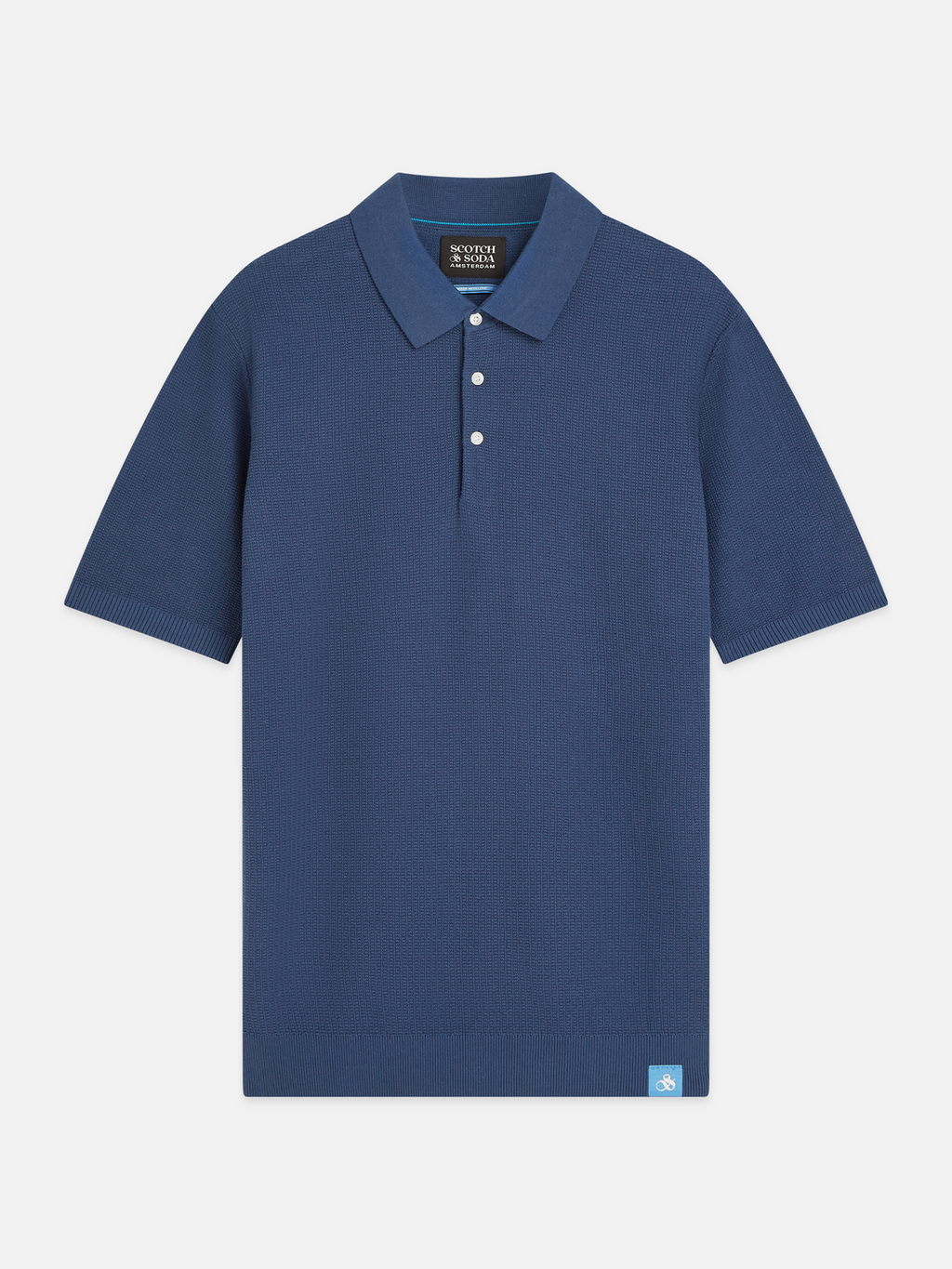 Seasonal Core Structured Knitted Regular-Fit Polo