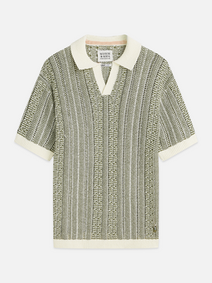 Multi Stitch Extra Dropped Shoulder Polo