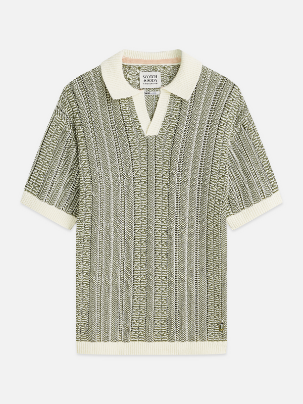 Multi Stitch Extra Dropped Shoulder Polo
