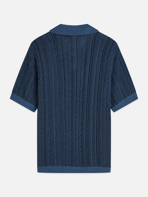 Multi Stitch Extra Dropped Shoulder Polo