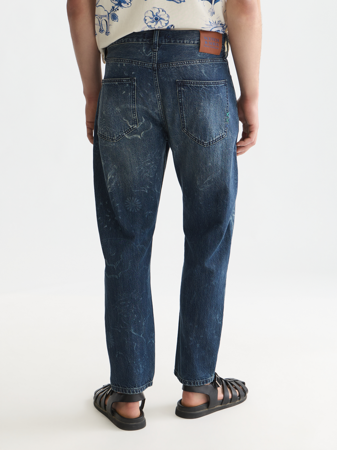 Scotch & Soda x Royal Delft The Dean Loose Tapered Jeans