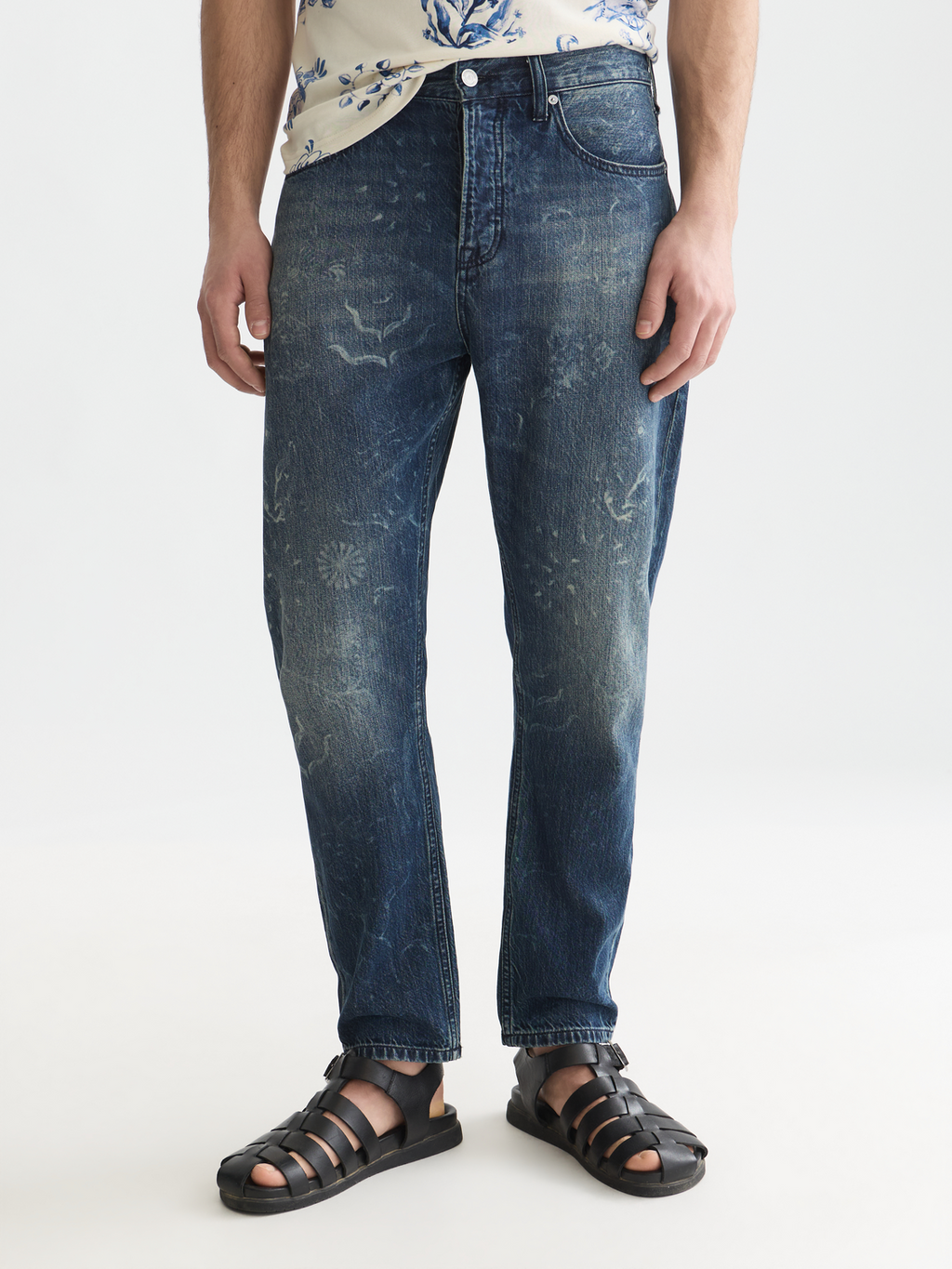 Scotch & Soda x Royal Delft The Dean Loose Tapered Jeans