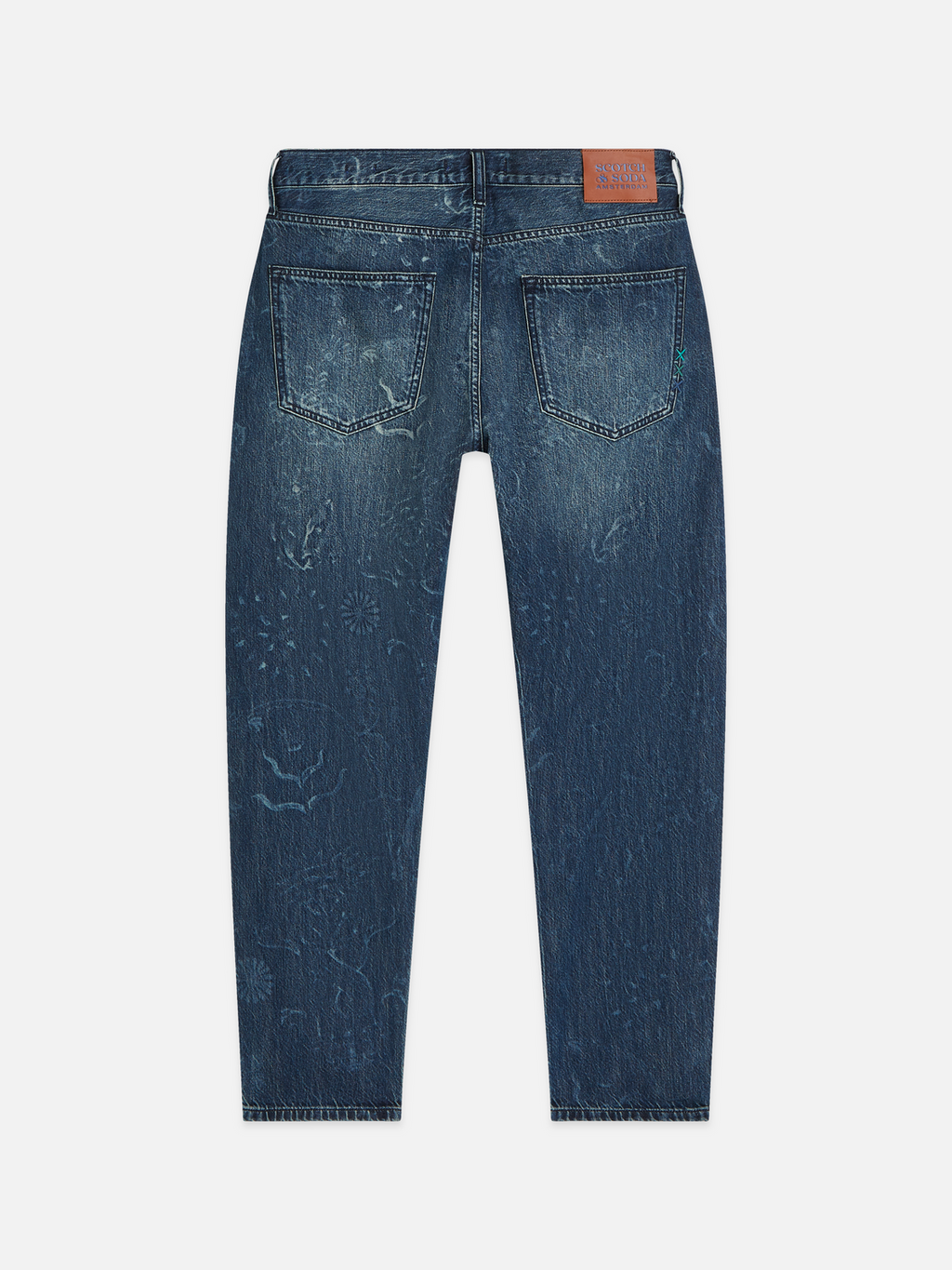 Scotch & Soda x Royal Delft The Dean Loose Tapered Jeans