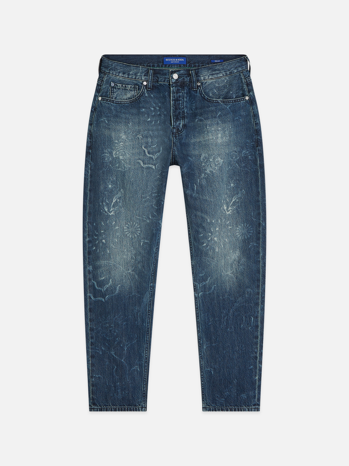 Scotch & Soda x Royal Delft The Dean Loose Tapered Jeans