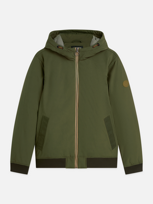 Hooded Softshell Padded Jacket