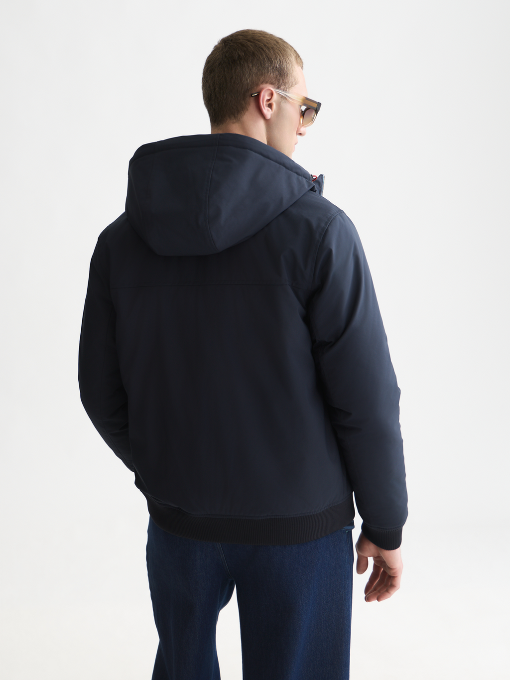 Hooded Softshell Padded Jacket