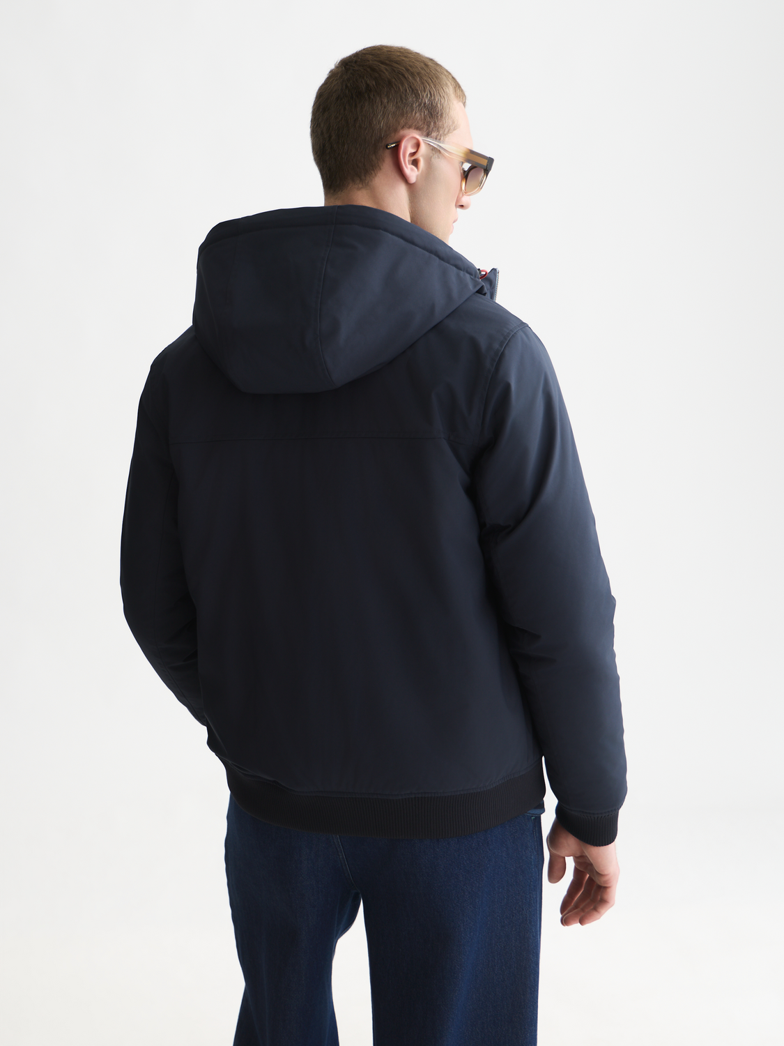 Hooded Softshell Padded Jacket