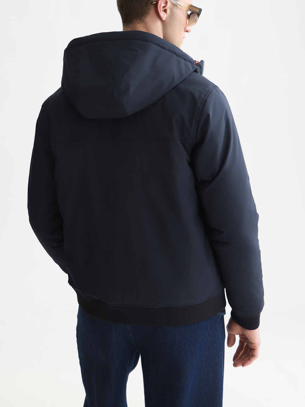 Hooded Softshell Padded Jacket