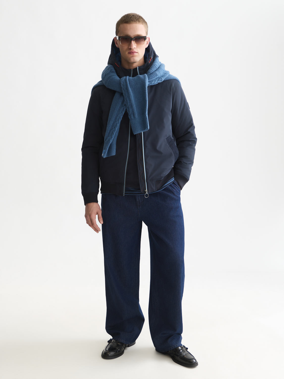 Hooded Softshell Padded Jacket