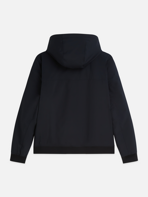 Hooded Softshell Padded Jacket