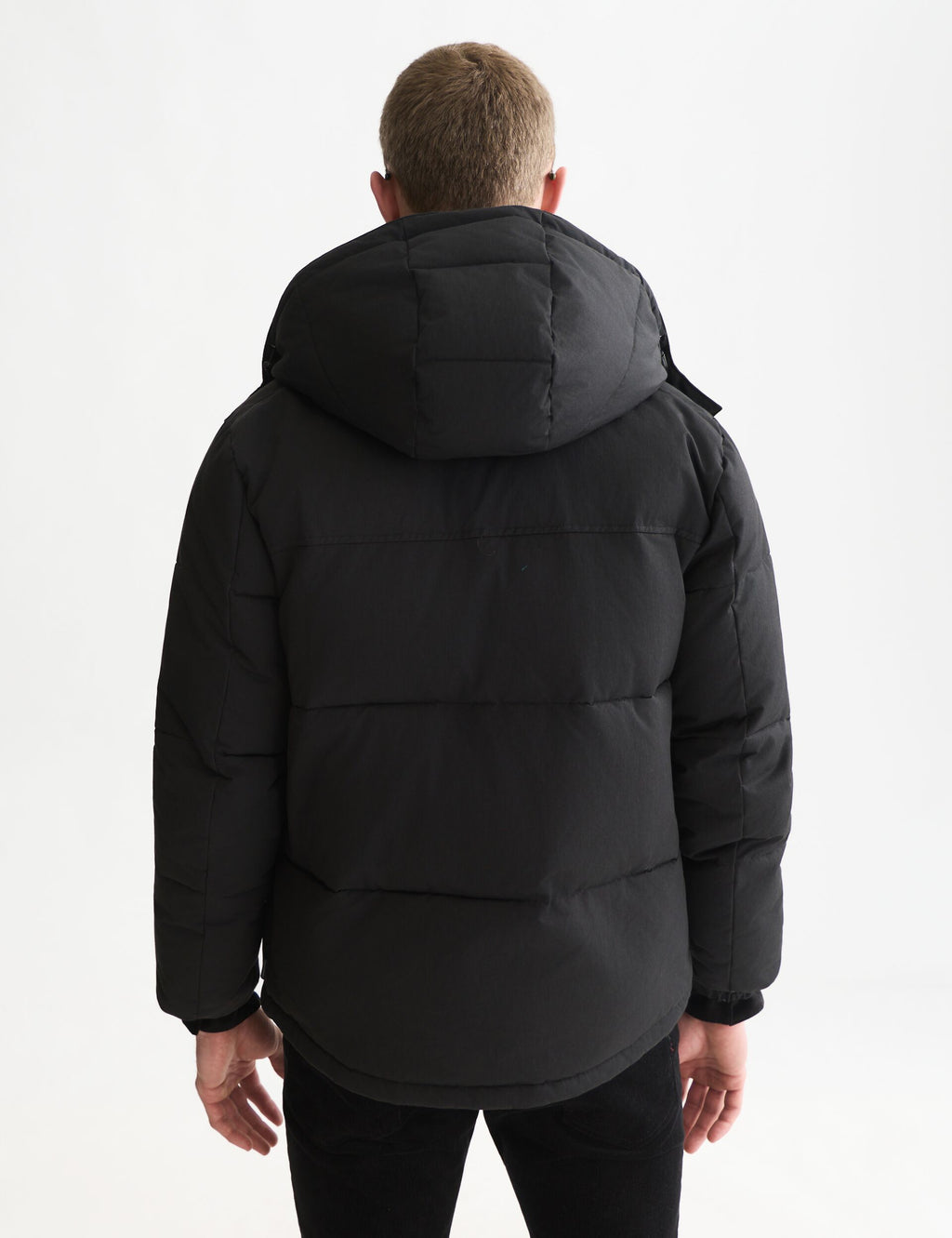 Hooded puffer jacket