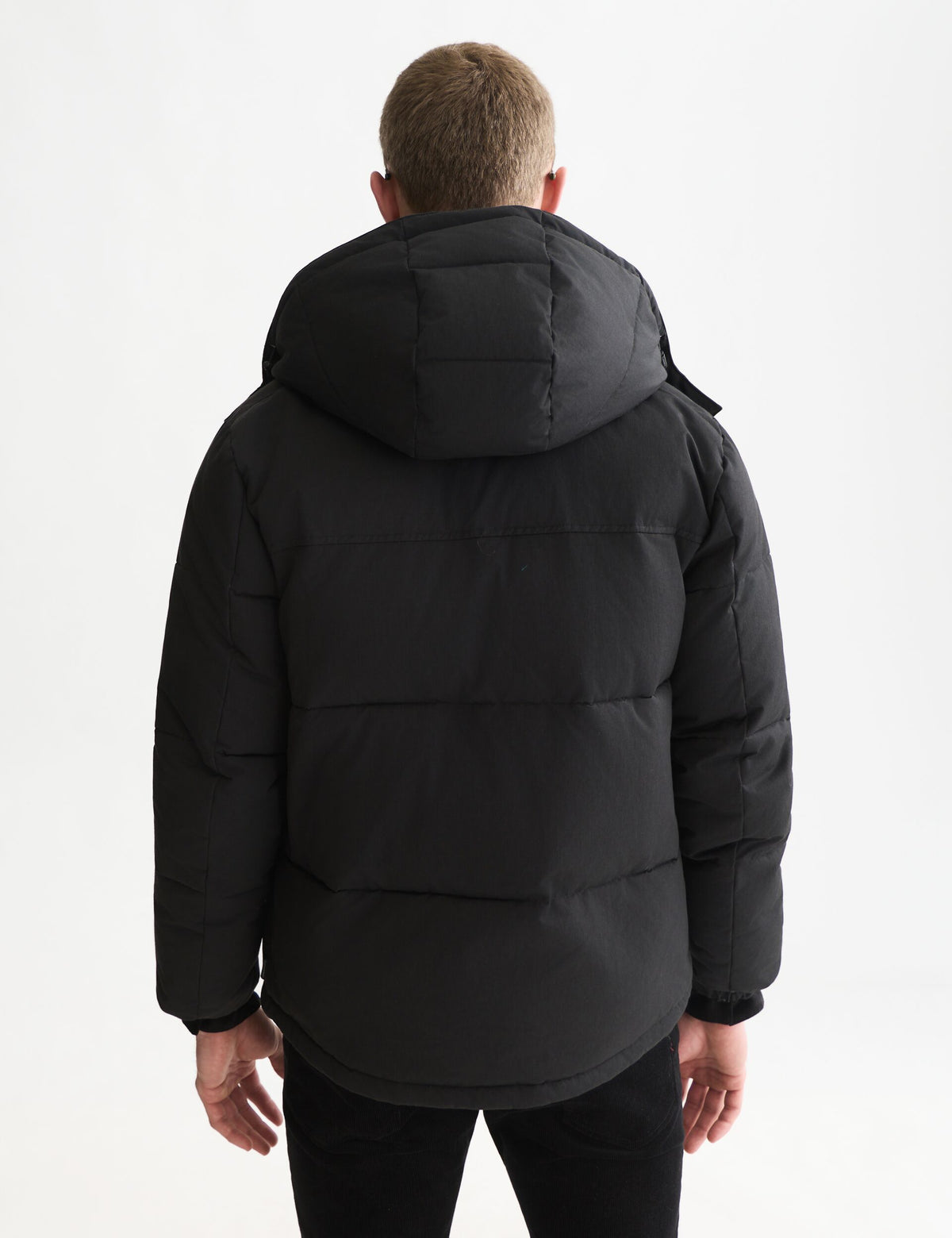 Hooded puffer jacket
