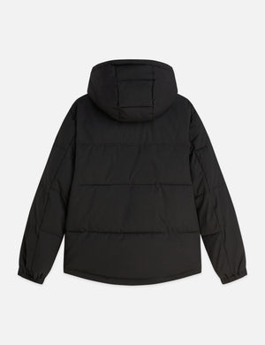 Puffer Jacket With Removable Hood