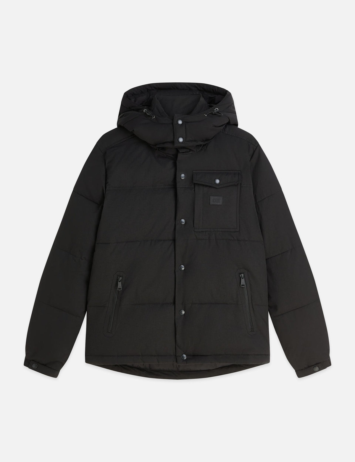 Hooded puffer jacket