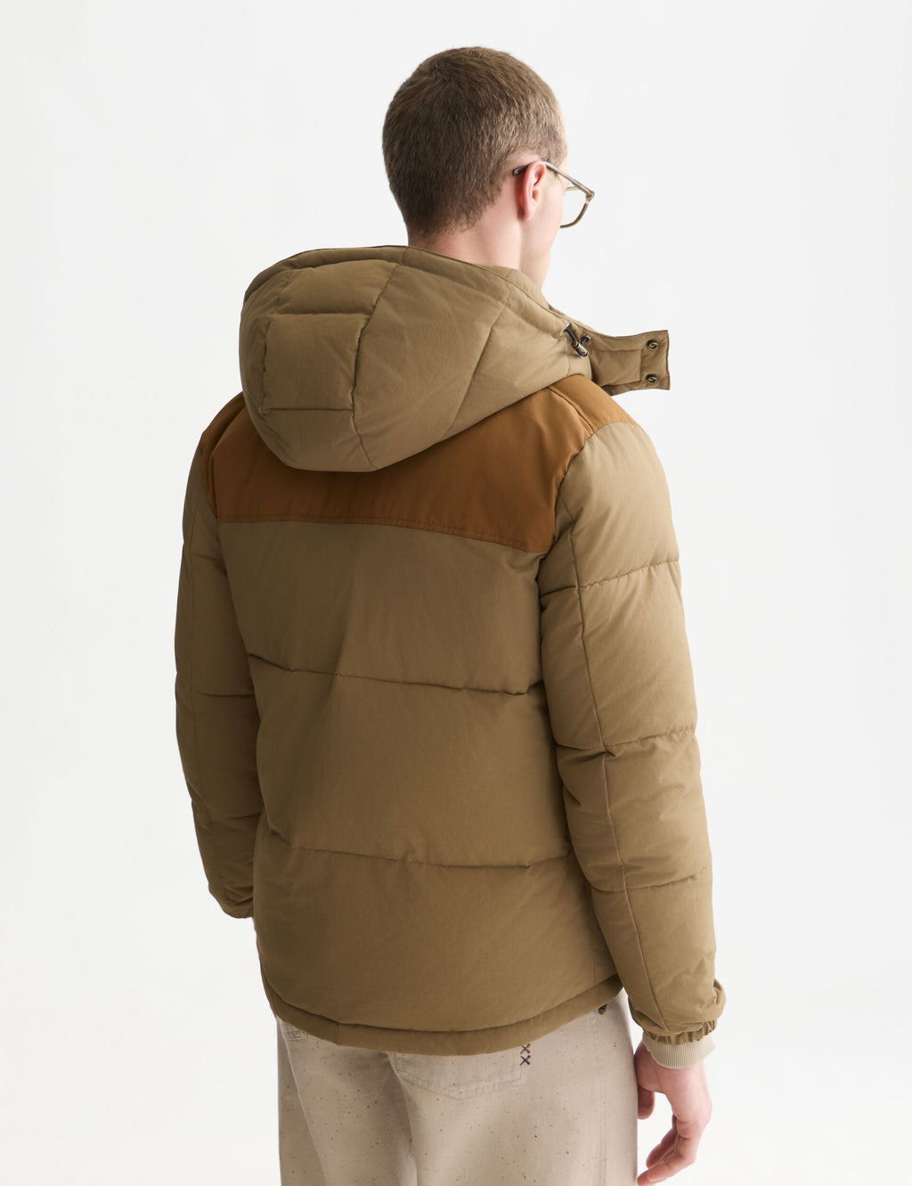 Hooded puffer jacket