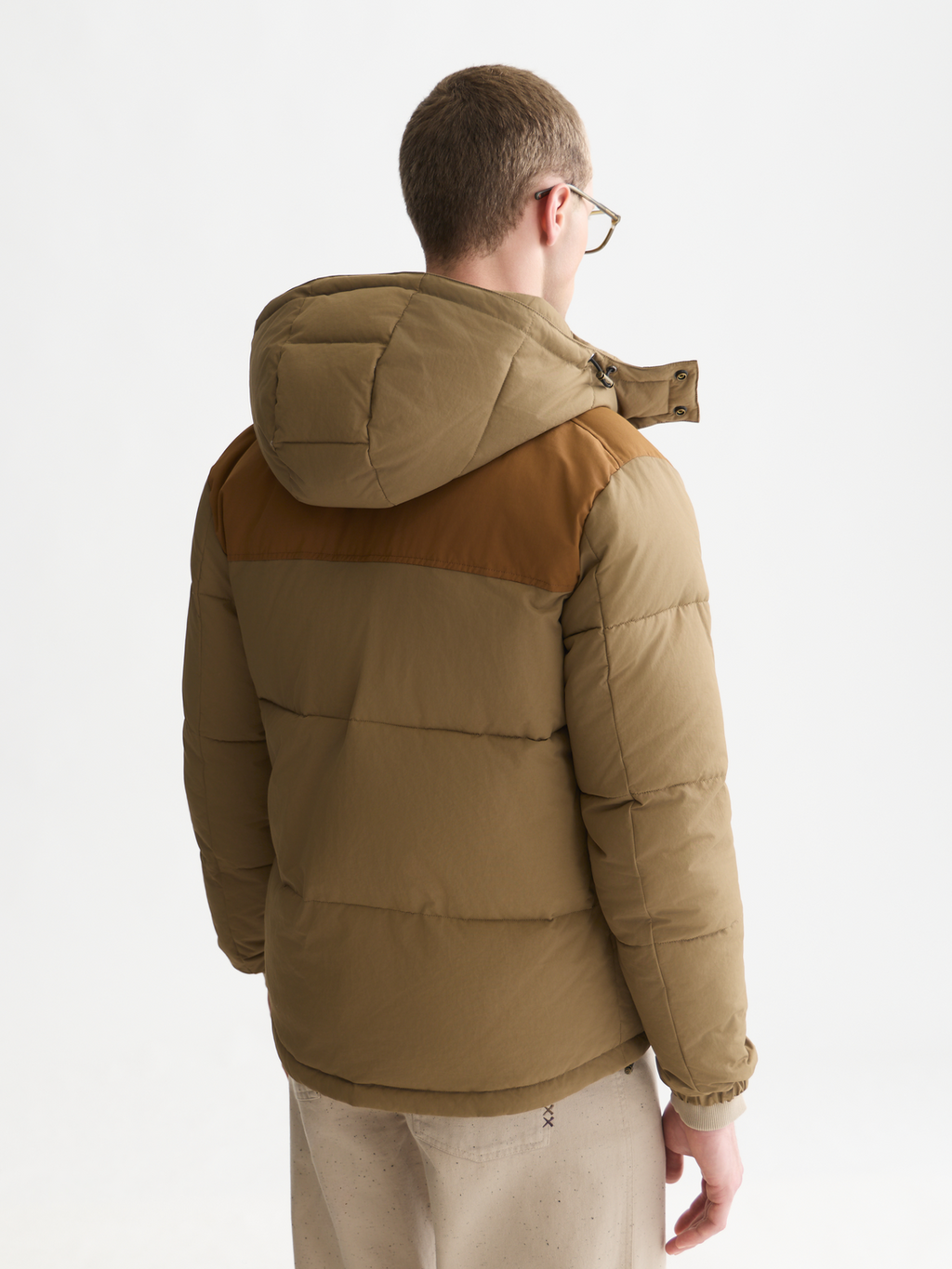 Puffer Jacket With Removable Hood