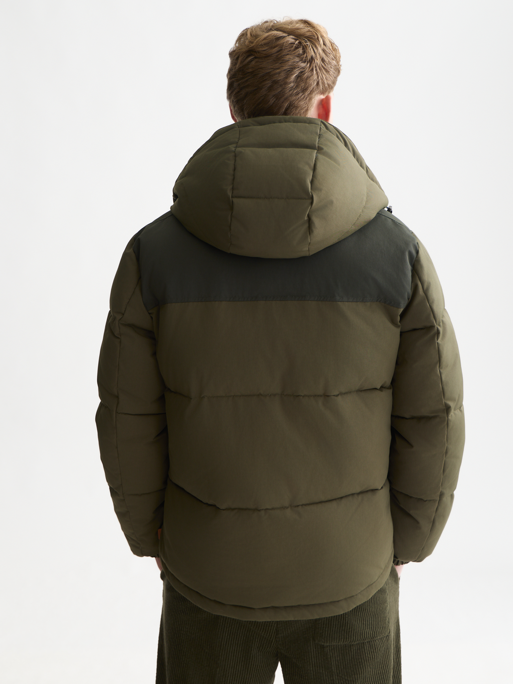 Puffer Jacket With Removable Hood