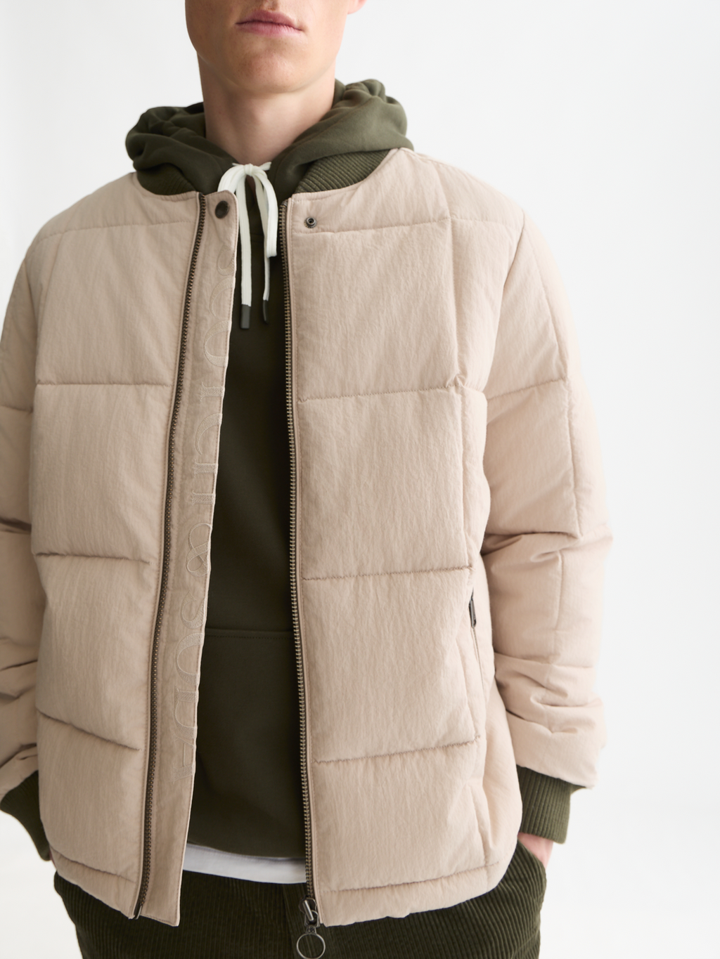 Padded Nylon Puffer Jacket